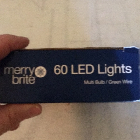 Merry brite 4 boxes of  60 led Lights NIB multi colored - Picture 6 of 6